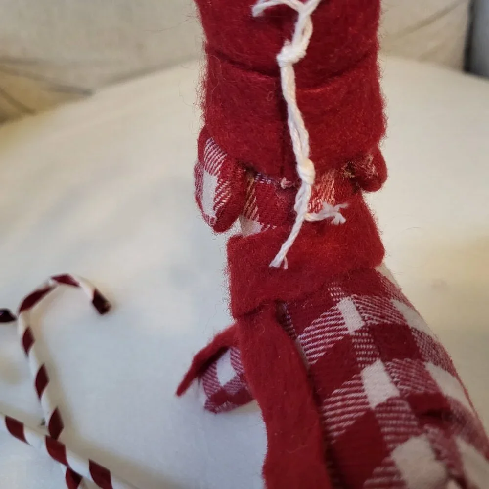 Holiday Time red plaid